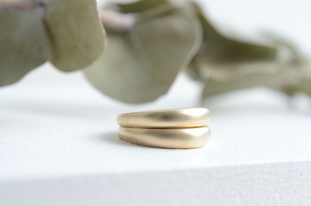 前がぷっくり
後ろがほっそり
のデザイン