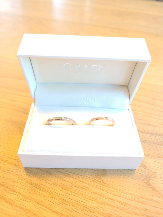 指輪完成品、BOX