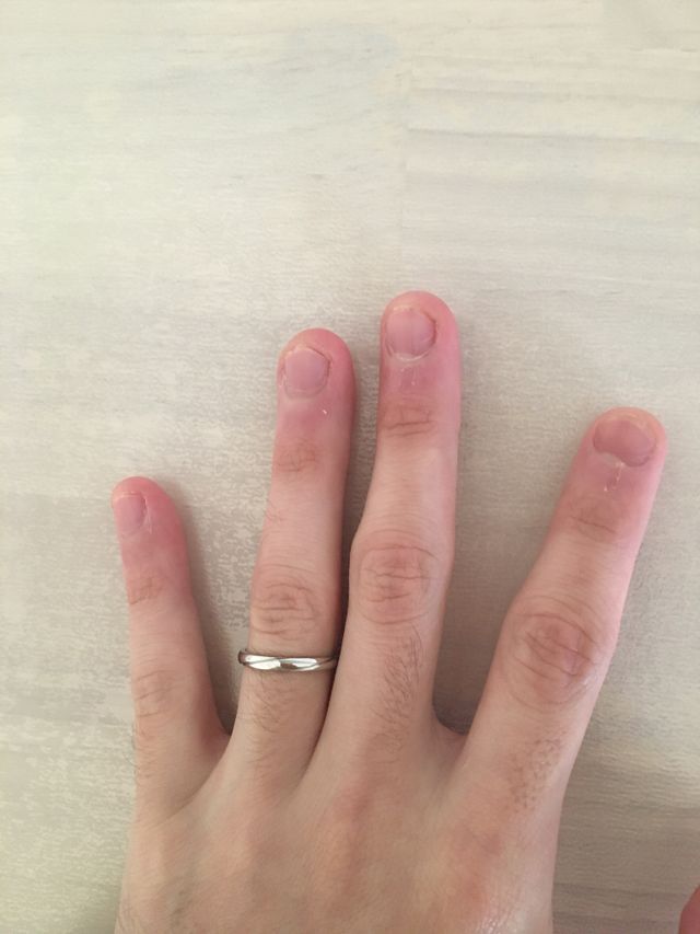 指につけ付け心地が良い