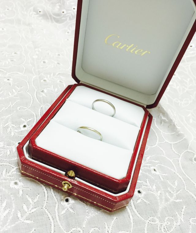 ずっと着けてられるシンプルなデザインのものを選びました。