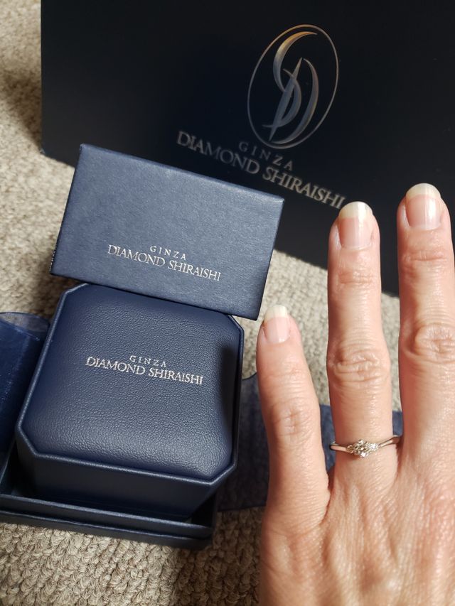 受け取り後に撮影！