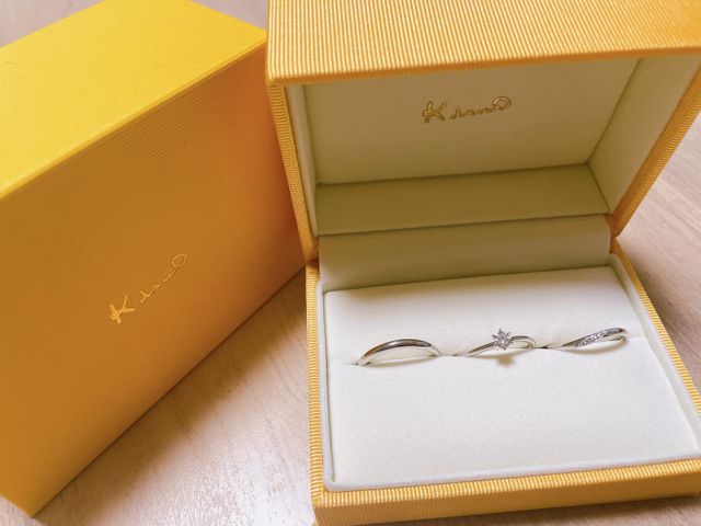 シンプルなデザインで、普段使いできるものを選びました。
