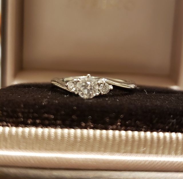 指輪のみの写真です
