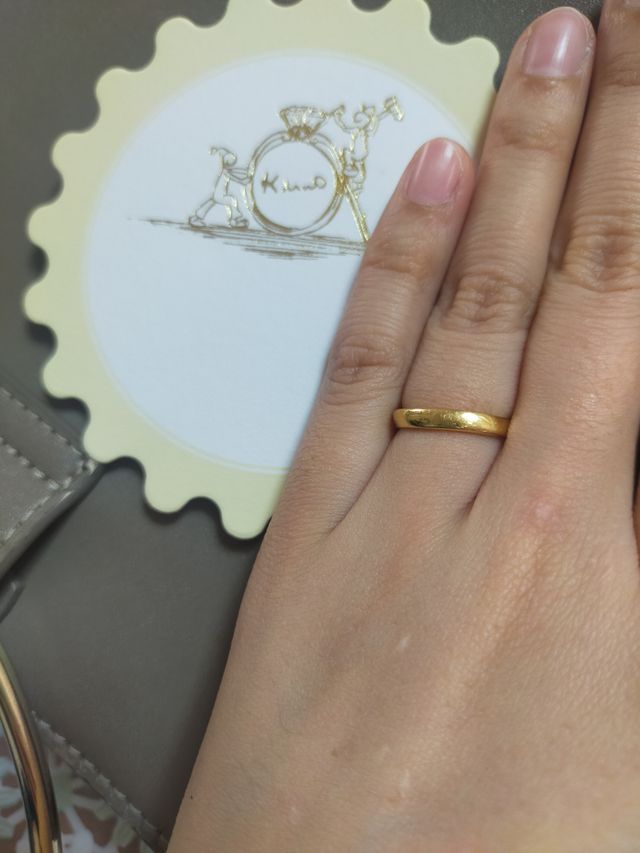 気分によって、ゴールドだけを表に出すことも可能。