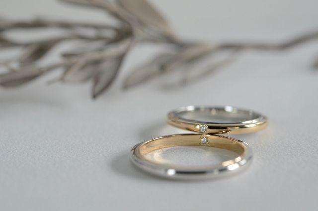 ゴールド、プラチナを内側と外側で相互にしました