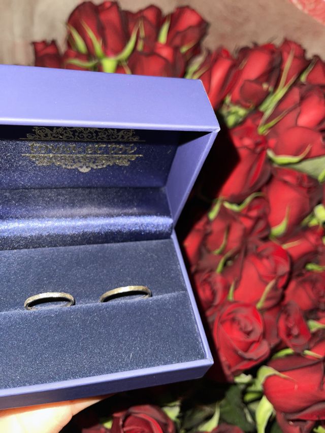 シャンパンゴールドでオシャレキラキラ加工もしてもらいました