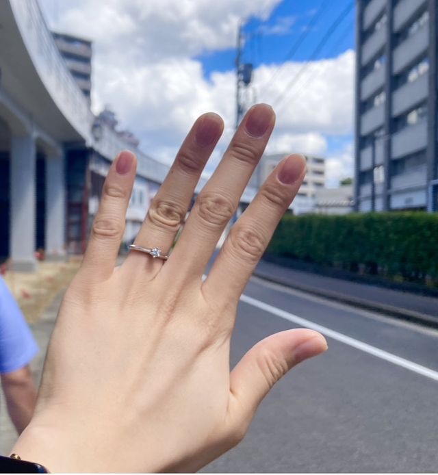 つけるだけでウキウキする指輪でした！