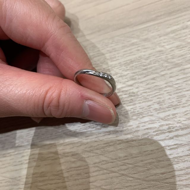 さりげないキラッと感がお気に入りです。