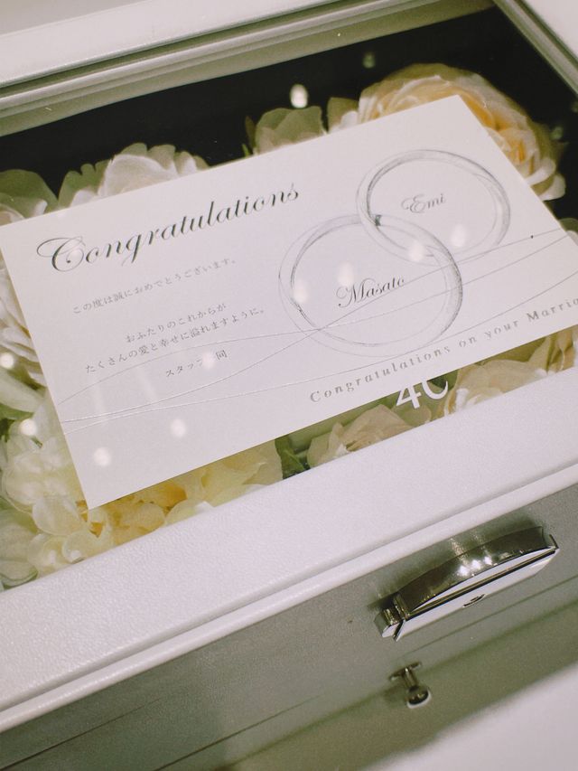 一生に一度の店員さんとの出会いでしたがお願いしてよかったです