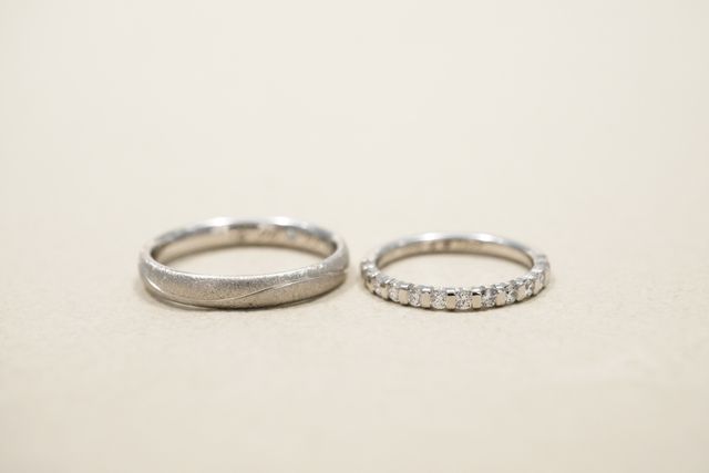 お互いの好みで作ったデザイン
お互い満足してます