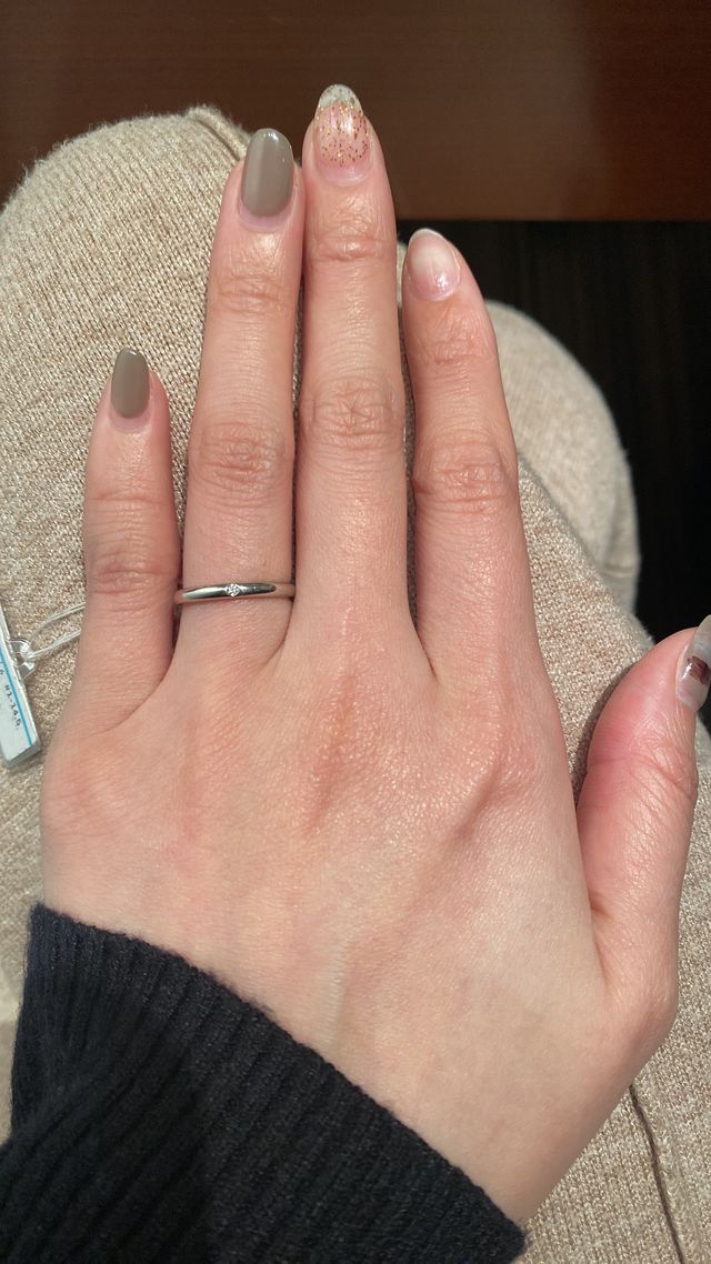 シンプルなデザイン希望で1番にお勧めしていただきました！