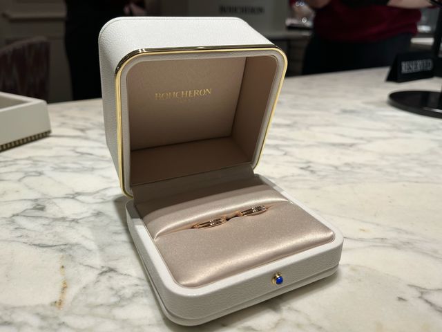 ゴドロン　ピンクゴールド