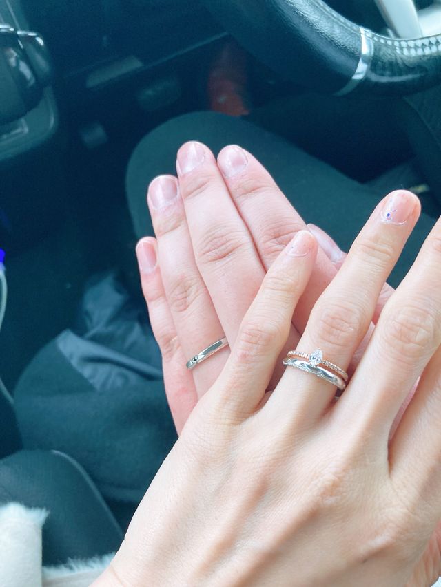 可愛いデザインの指輪です。