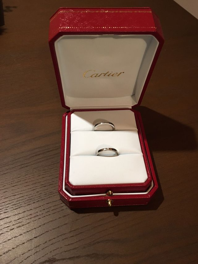 カルティエの指輪です