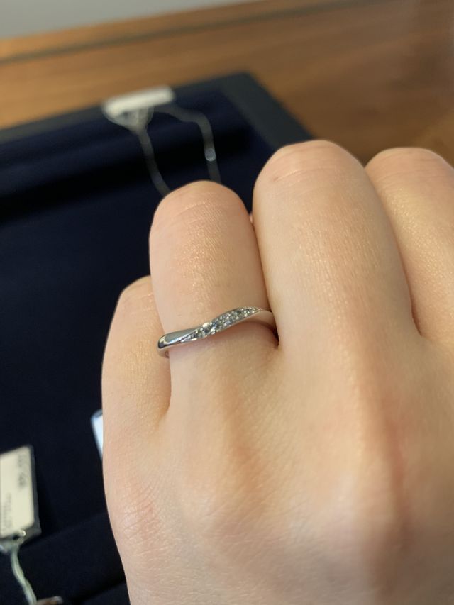 ウェーブ強めで良かった