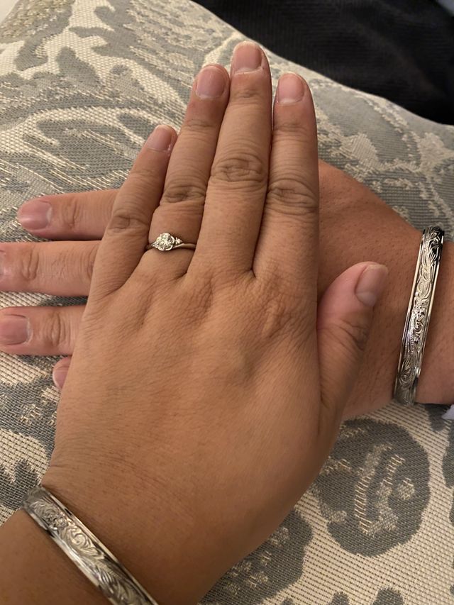 プロポーズ時の着用