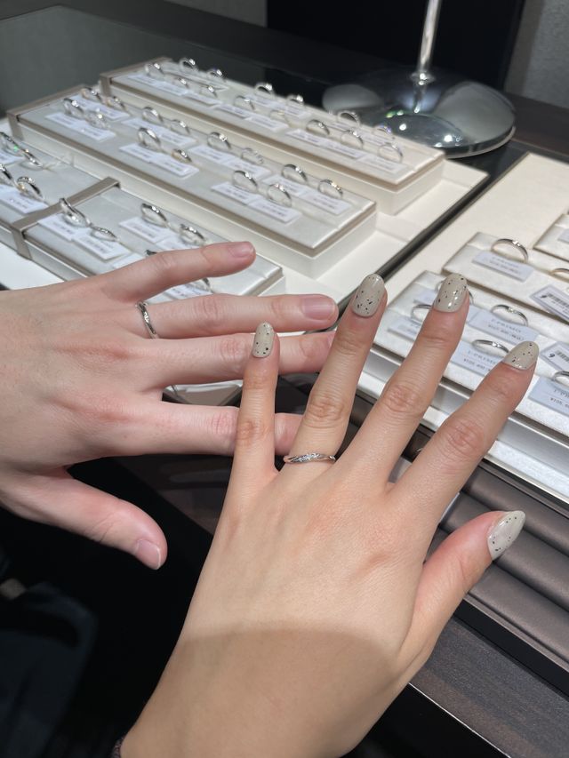 ウェーブの指輪です