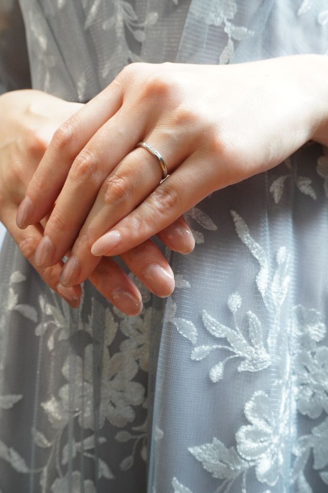 ダイヤモンドを3・5・7石と選べるのも購入したポイントです。