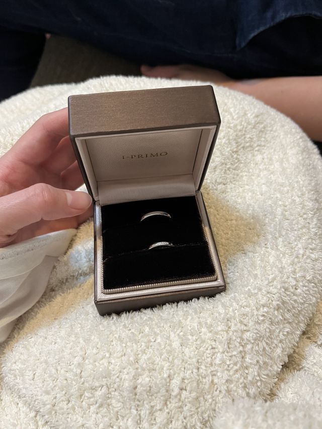 結婚指輪です