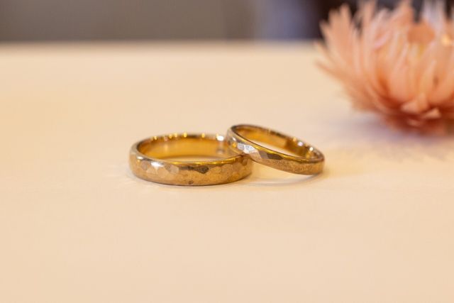 指輪の写真