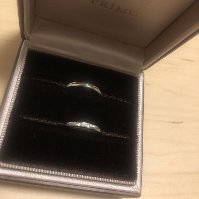 結婚指輪のケイローン&times;ケイローンDR5です。