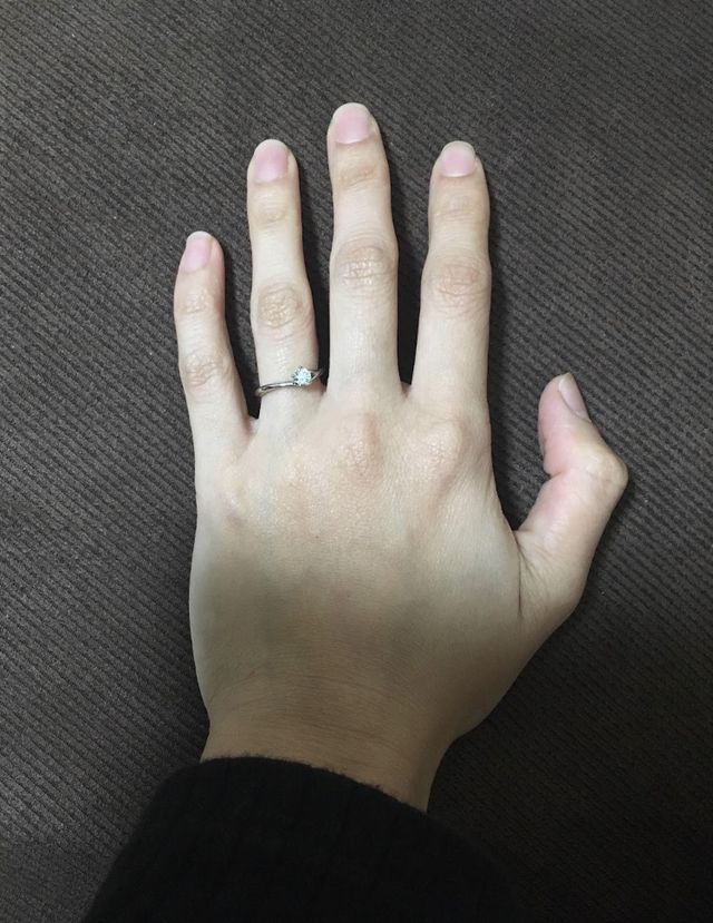 購入後家で着用