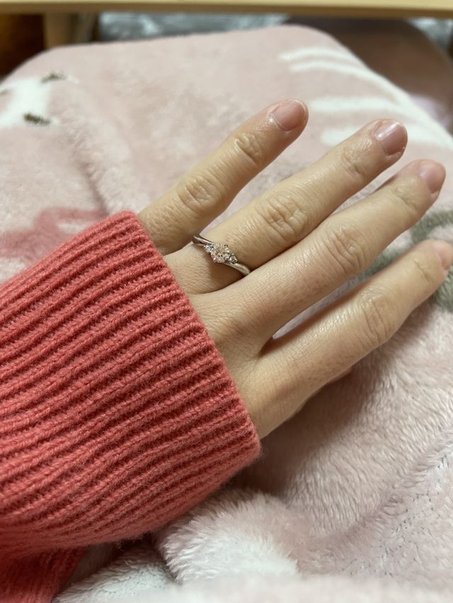 ミル打ちが◎です。サイドメレなので、凹凸が少なくて良いです。