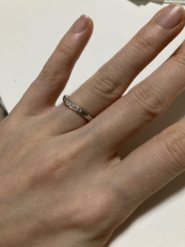 結婚指輪です