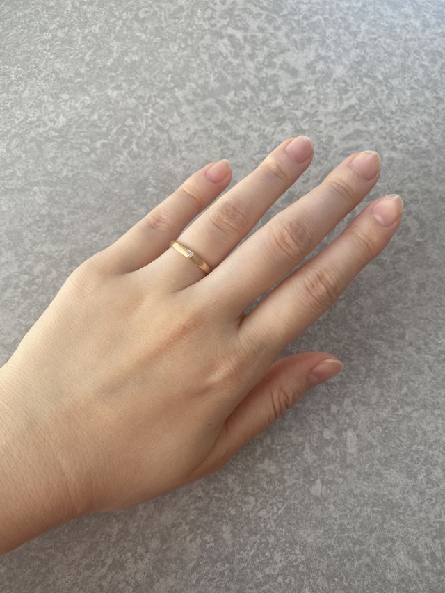 石を一粒いれました。