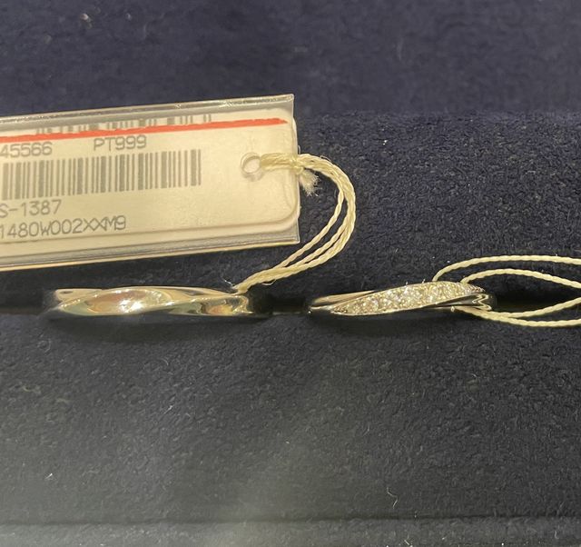 ポンテヴェキオの購入決定した実際の指輪です