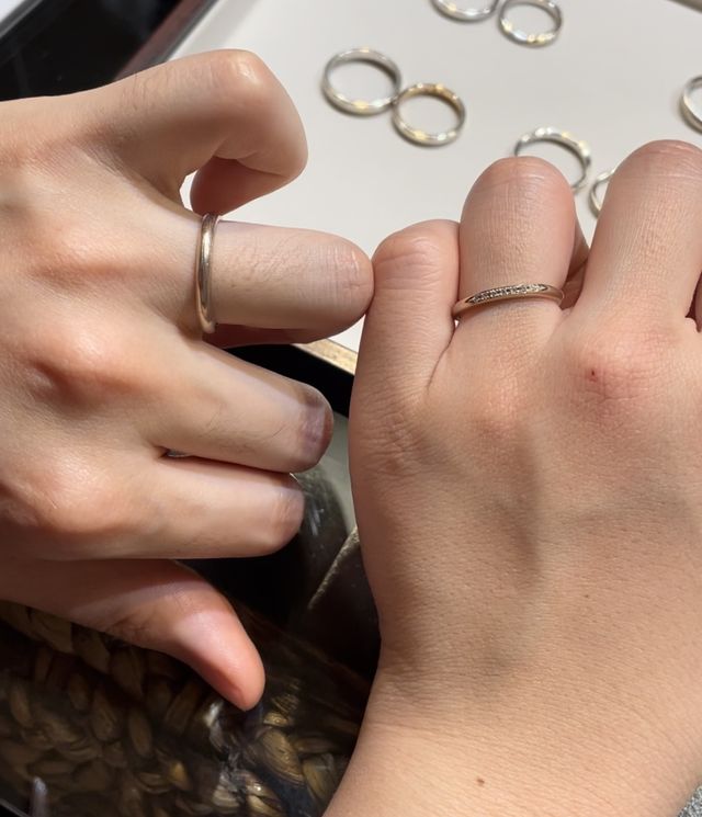 手に馴染むリング