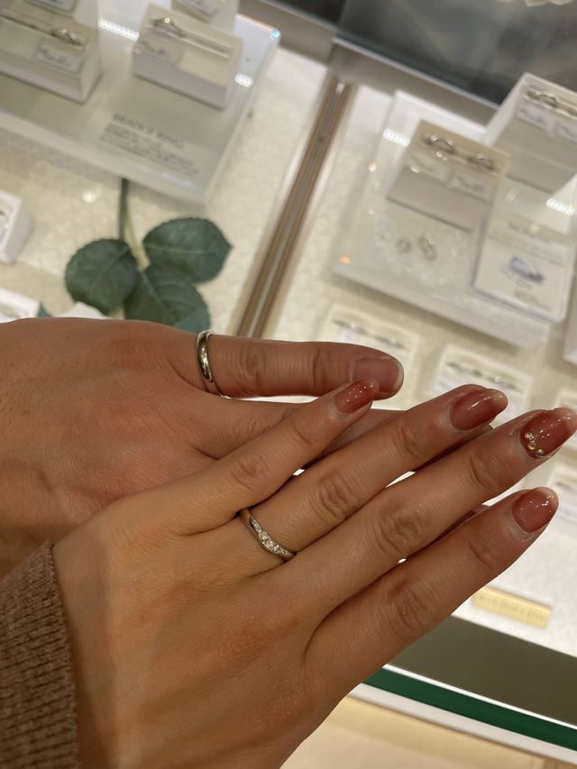 ダイヤモンドが綺麗