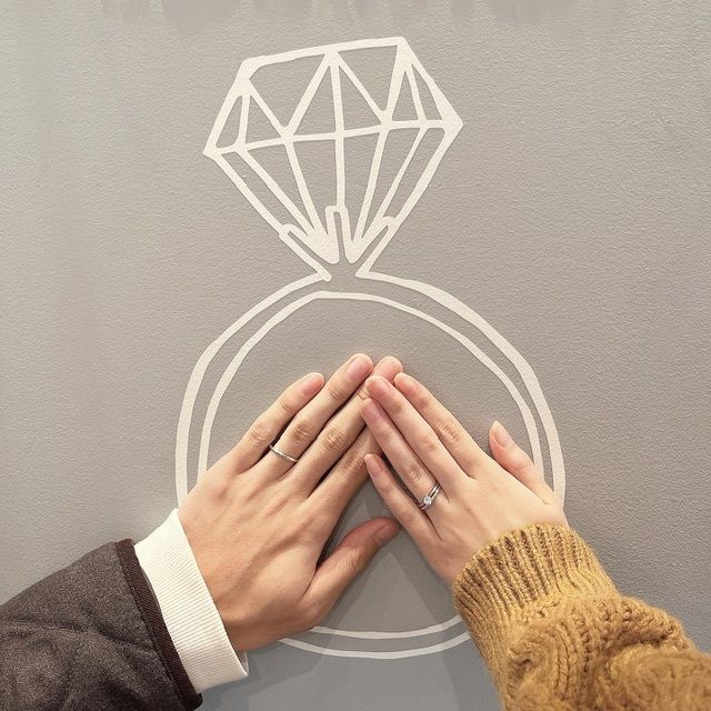 入籍前日にショップスタッフの方が撮影してくださいました。