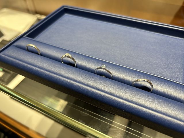 ブライド・ボヤージュセットリングとプロポーズリング