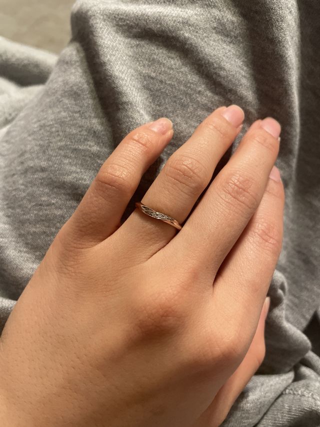 緩やかなウェーブが気に入りました！