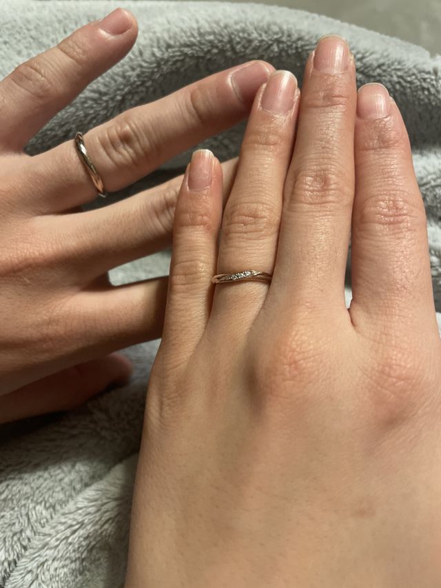 パールブラウンとゆうカラーが気に入りました！