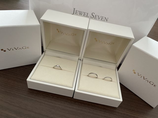 購入した指輪です