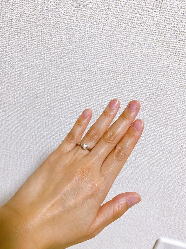 実際に着用した写真です。