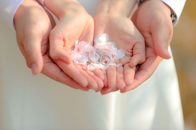 前撮りで撮影した時の写真です