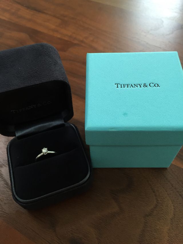 頂いた指輪