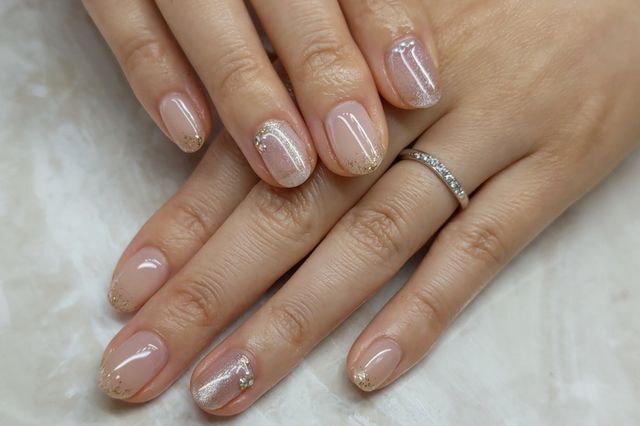 指輪のカーブも女性らしくて気に入っています。