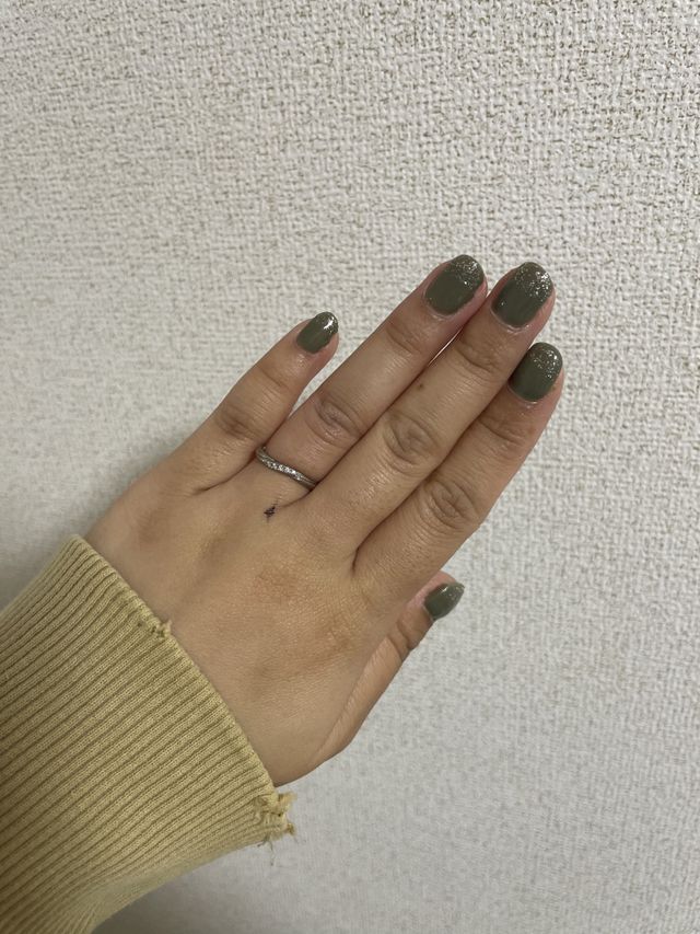 シンプルな指輪です。