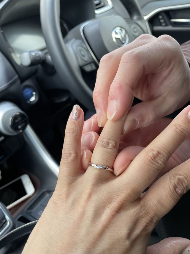 つけてもらいました