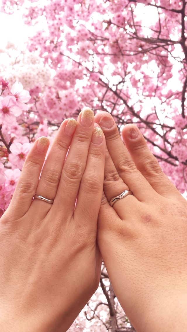 入籍の日の記念写真。使用1日目