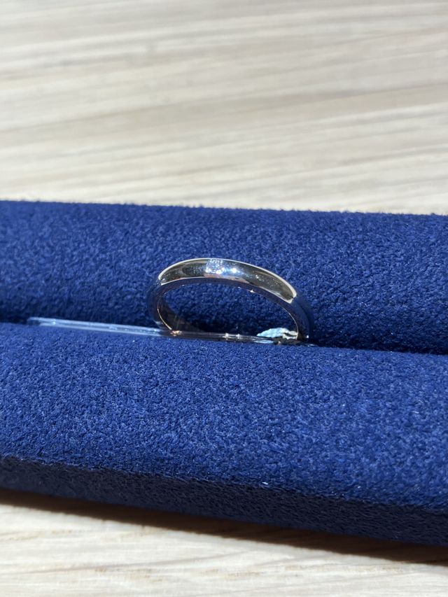 結婚指輪です。