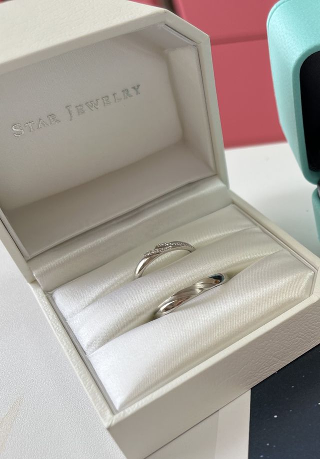 結婚指輪(レインボー)

