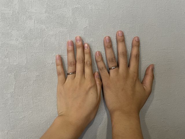 細すぎず太すぎずつけ心地大好きです！