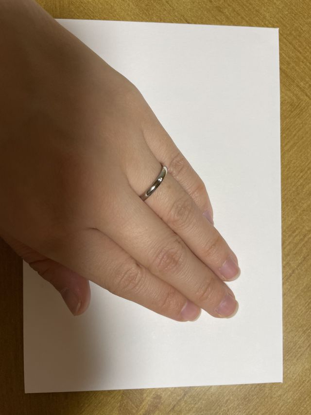 シンプルなデザインで、着け心地もとてもよかったです。