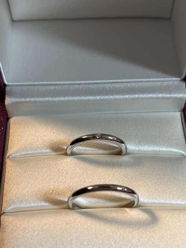 シンプルな１つダイヤ