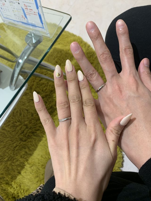 購入時その場で即はめてみました！